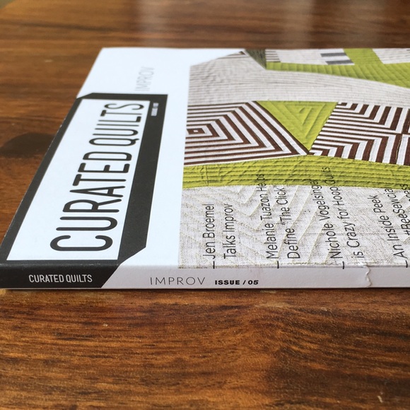 Curated Quilts Quarterly Journal Issue 05 Improv - Picture 4 of 9